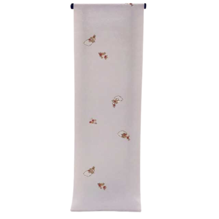 正絹小紋 京友禅|国産丹後ちりめん 紋意匠生地【お茶会・新年会・観劇に】 正絹小紋 京友禅|国産丹後ちりめん 紋意匠生地【お茶会・新年会・観劇に】