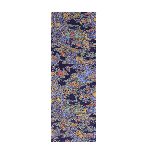 茶席に映える“着尺格”小紋 幻の名門・堀留町 小松屋 多色刷り総柄小紋 茶席に映える“着尺格”小紋 幻の名門・堀留町 小松屋 多色刷り総柄小紋